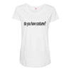 do you have costume Maternity Scoop Neck T-shirt