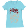 cattle decapitation (alone at the landfill) Ladies Fitted T-Shirt