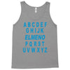 alphabet abc elemno Tank Top
