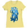 ninja kick ass clash Ladies Fitted T-Shirt
