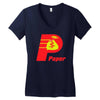 paper Women's V-Neck T-Shirt