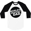 world's okayest dad 3/4 Sleeve Shirt