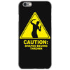 caution shapes being thrown printed iPhone 6/6s Case