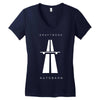 road autobahn Women's V-Neck T-Shirt