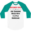 November Girls 3/4 Sleeve Shirt