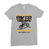 I'm A Nice Biker Grandpa So If I'm An Asshole To You You Need To Ask Y Ladies Fitted T-Shirt