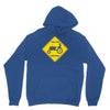 tractor crossing farmer's road warning sign Unisex Hoodie