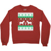 reindeer christmas ugly sweater Crewneck Sweatshirt