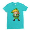 blowing bits Ladies Fitted T-Shirt