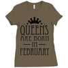 queens are born in february (2) Ladies Fitted T-Shirt