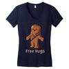 hug a wookiee Women's V-Neck T-Shirt