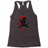personalized pirate Racerback Tank