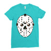 jason friday floral Ladies Fitted T-Shirt