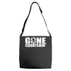 big foot sasquatch Adjustable Strap Totes