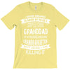 Super Cool Granddad Of A Freaking Awesome Granddaughter T-Shirt
