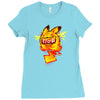 pokket c Ladies Fitted T-Shirt