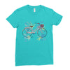Bicycle Ladies Fitted T-Shirt