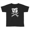 pig bacon cross bones pirate Toddler T-shirt