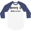 math is fun 3/4 Sleeve Shirt