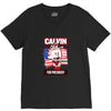 calvin hobbes V-Neck Tee