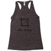 oh crop Racerback Tank