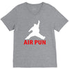 air pun big pun logo V-Neck Tee