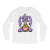 zombie bunny loves brains Long Sleeve Shirts