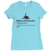 Procaffeinate Noun Ladies Fitted T-Shirt