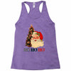 vintage santa christmas Racerback Tank