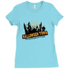 halloween town Ladies Fitted T-Shirt