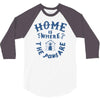 home is where the paws are 3/4 Sleeve Shirt