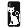 white cat funny iPhoneX