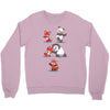 red fusion Crewneck Sweatshirt