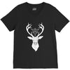 Deer With Diamond V-Neck Tee