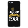 kings are born in 1981 iPhone 6 Plus/6s Plus Case