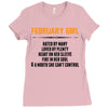 February Girl Hated By Many Ladies Fitted T-Shirt