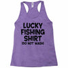 luck fishing Racerback Tank