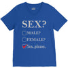 Sex Yes Please V-Neck Tee