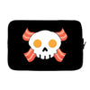 Bacon Egg Skull Laptop sleeve