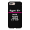 August Girl iPhone 8 Plus