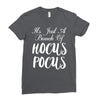 It's Just A Bunch Of Hocus Pocus Ladies Fitted T-Shirt