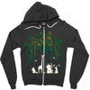meanwhile in the woods Zipper Hoodie