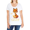 oh, for fox sake Ladies Curvy T-Shirt