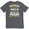Super Cool Mother In Law Of A Freaking Awesome Son In Law V-Neck Tee