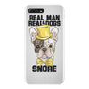 snoring gentleman iPhone 7 Plus Case