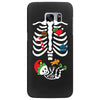 Christmas Skeleton mom and baby maternity Samsung Galaxy S7 Edge
