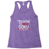 dragon ball z t shirt, train insaiyan t shirt training to beat goku dr Racerback Tank