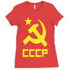 cccp ussr russia che revolution new Ladies Fitted T-Shirt
