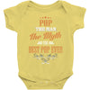 pop the man the myth best pop ever Baby Bodysuit