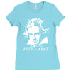 beethoven tribute Ladies Fitted T-Shirt